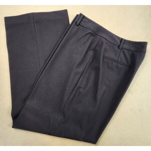 Isabella DeMarco Pants 6 Black Trouser Straight Leg Work